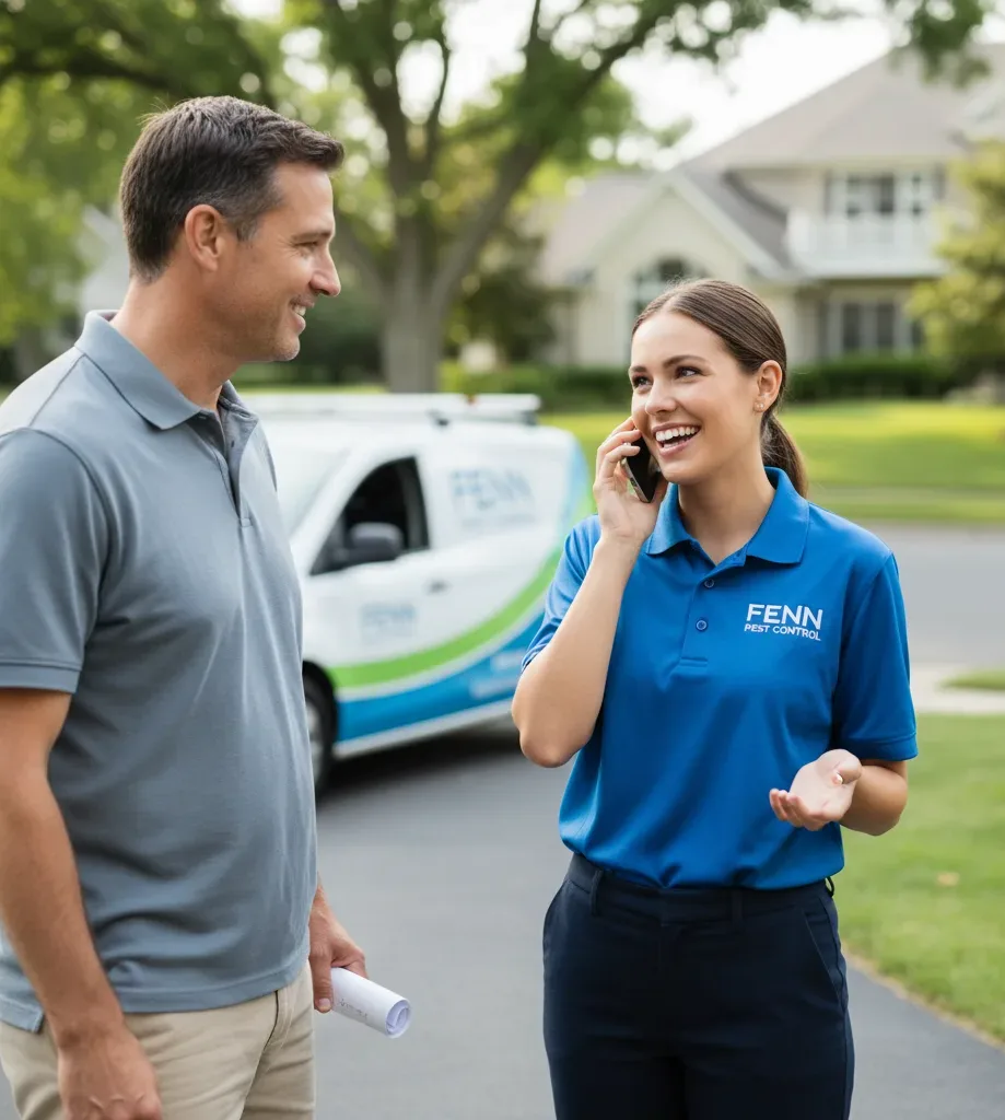 Fenn Pest Control customer support in St. Michael